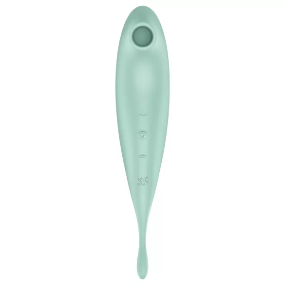 Satisfyer Twirling Pro - Smart 2-in-1 Clitoral Vibrator (Mint)