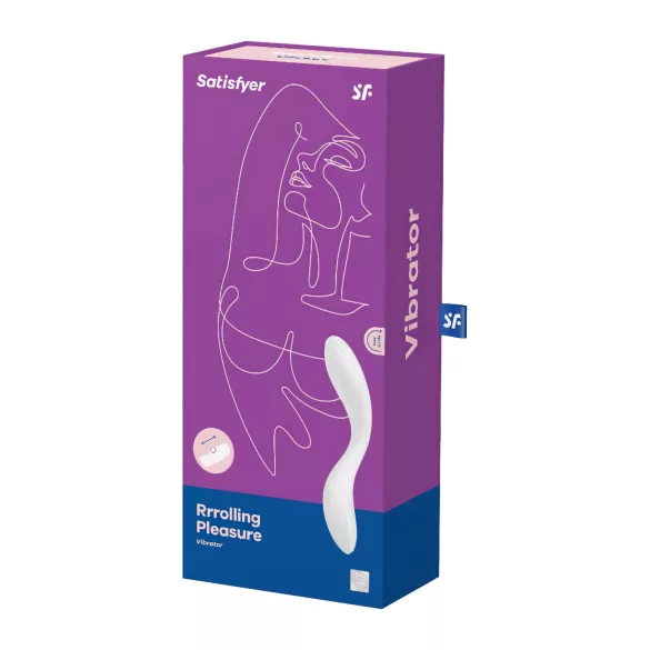 Satisfyer Rrrolling - White G-Spot Vibrator with Dynamic Bead Movement