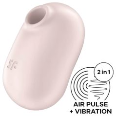   Satisfyer Pro To Go 2 - Air Pulse Clitoral Stimulator (Beige)