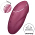 Satisfyer Tap & Climax 1 - 2-in-1 Vibrator & Clitoral Stimulator (Red)