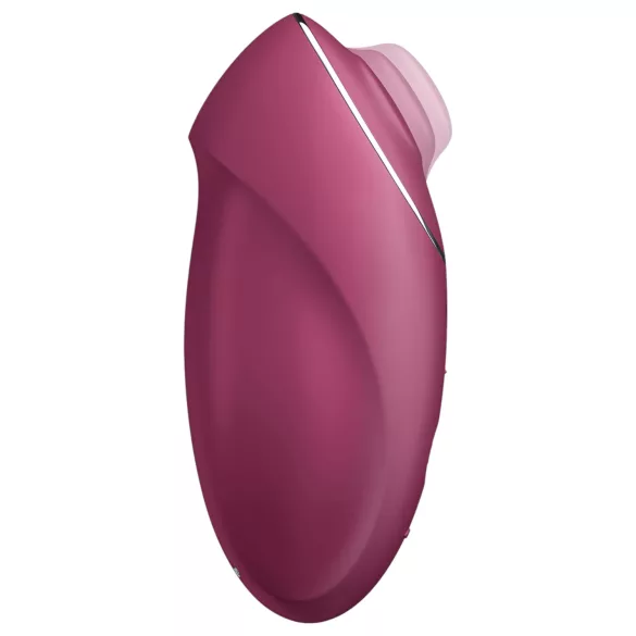 Satisfyer Tap & Climax 1 - 2-in-1 Vibrator & Clitoral Stimulator (Red)