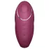 Satisfyer Tap & Climax 1 - 2-in-1 Vibrator & Clitoral Stimulator (Red)