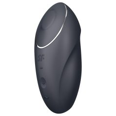 Satisfyer Tap & Climax 1 - 2-in-1 Clitoral Vibrator (Black)