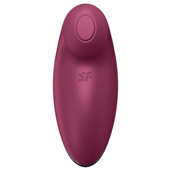 Satisfyer Tap & Climax 2 - 2-in-1 Clitoral Stimulator & Vibrator (Red)