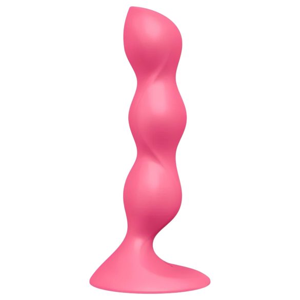 Satisfyer Triple Ball-R - Beaded Anal Vibrator (Pink)