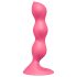 Satisfyer Triple Ball-R - Beaded Anal Vibrator (Pink)