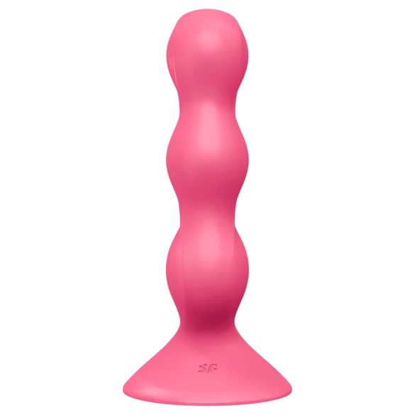 Satisfyer Triple Ball-R - Beaded Anal Vibrator (Pink)