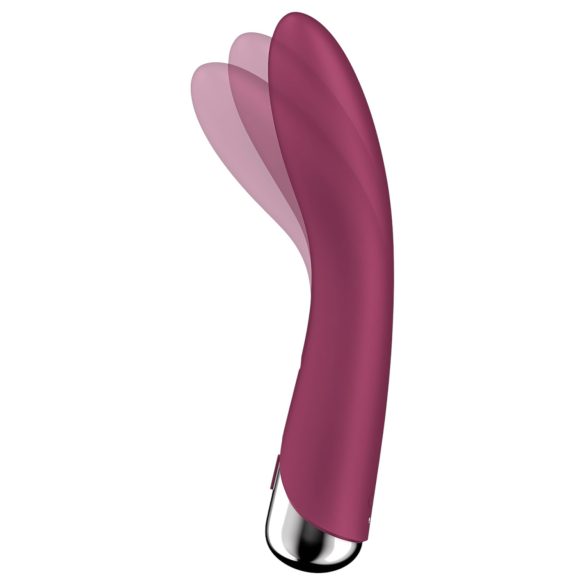 Satisfyer Spinning Vibe 1 - Rotating G-Spot Vibrator (Red)