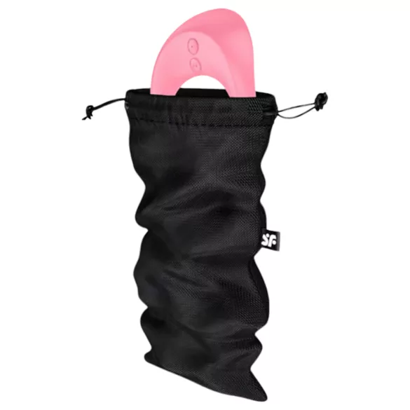Satisfyer Treasure Bag - discreet storage pouch - medium (black)