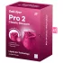 Satisfyer Pro 2 Classic Blossom - Air Pulse Clitoral Stimulator (Red)