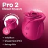 Satisfyer Pro 2 Classic Blossom - Air Pulse Clitoral Stimulator (Red)