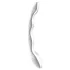Satisfyer Cosmic Crest 2 - Wavy Steel Dildo (Silver)