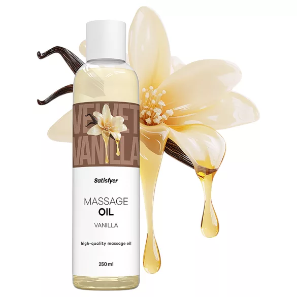 Satisfyer - Massage Oil - Vanilla (250ml)