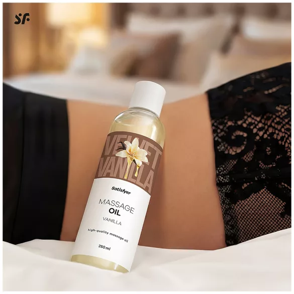 Satisfyer - Massage Oil - Vanilla (250ml)