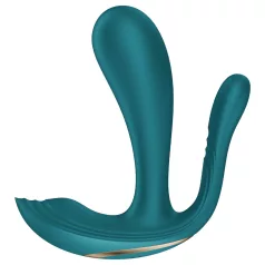 Satisfyer Top Secret+ - 3‑armed, wearable vibrator (green)