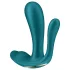 Satisfyer Top Secret+ - 3‑armed, wearable vibrator (green)