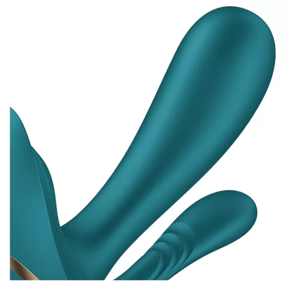 Satisfyer Top Secret+ - 3‑armed, wearable vibrator (green)