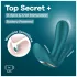Satisfyer Top Secret+ - 3‑armed, wearable vibrator (green)