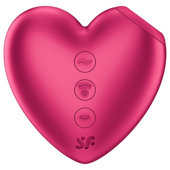 Satisfyer Cutie Heart - Airwave Clitoral Stimulator (Pink)