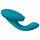 Womanizer DUO 2 - clitoral suction rabbit vibrator (Petrol)