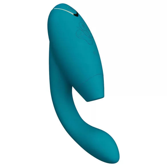 Womanizer DUO 2 - clitoral suction rabbit vibrator (Petrol)