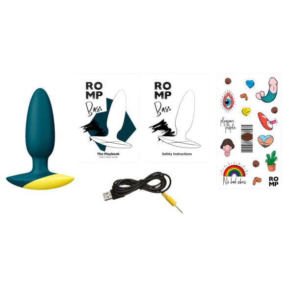 ROMP Bass - Anal Vibrator (Green)