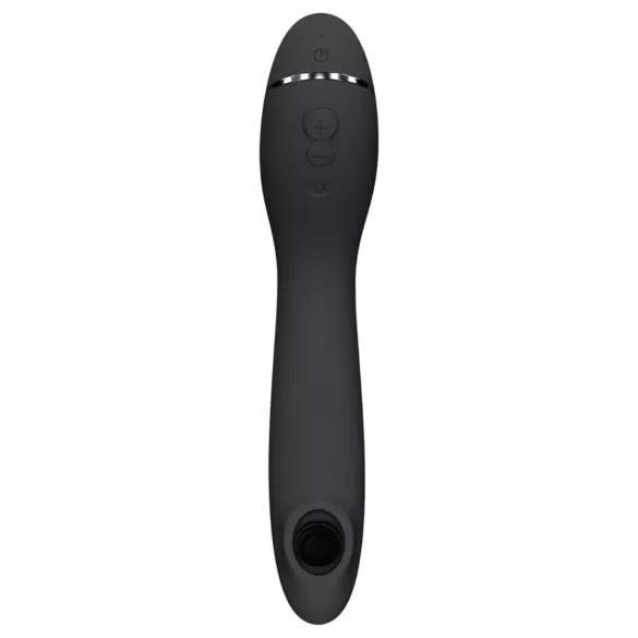 Womanizer OG - Rechargeable Airwave 2in1 Vibrator (Black)