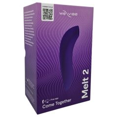   We-Vibe Melt 2 - Smart Air Pulse Clitoral Stimulator (Purple)