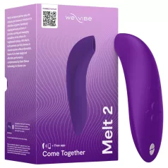   We-Vibe Melt 2 - App-controlled air pulse clitoral stimulator (purple)