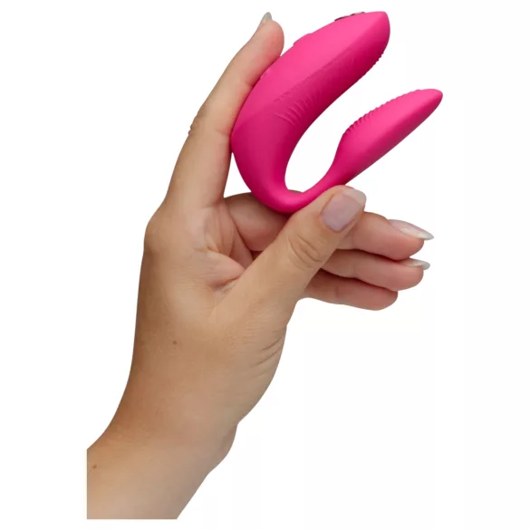 We-Vibe Chorus Pro - App- and remote-controlled couples vibrator (pink)
