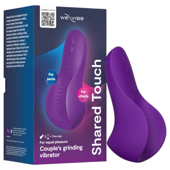 We-Vibe Shared Touch - smart couple’s vibrator (purple)