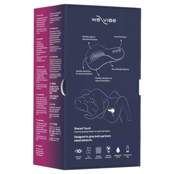 We-Vibe Shared Touch - smart couple’s vibrator (purple)