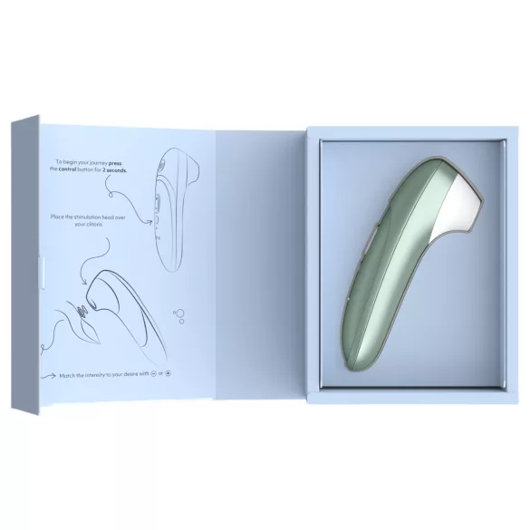 Womanizer Pro - air‑pulse clitoral stimulator (green)