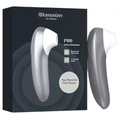 Womanizer Pro - air‑pulse clitoral stimulator (grey)