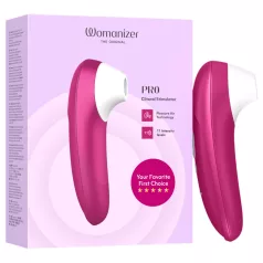 Womanizer Pro - air‑pulse clitoral stimulator (pink)