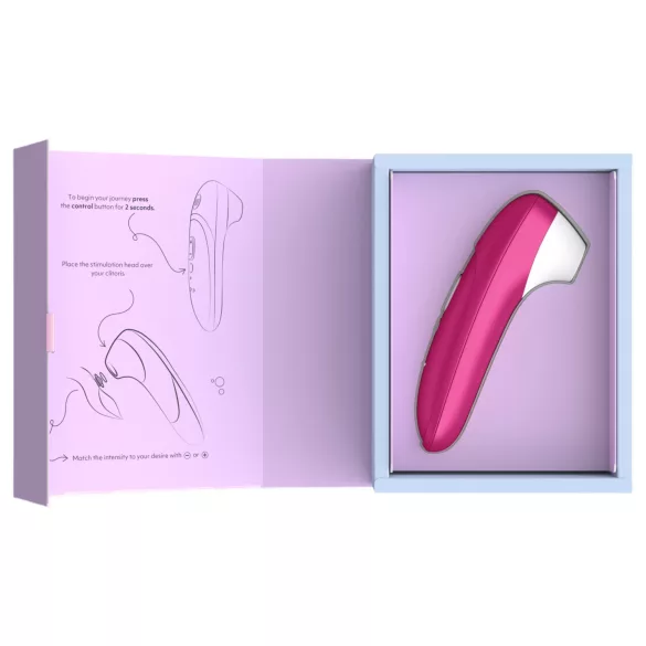 Womanizer Pro - air‑pulse clitoral stimulator (pink)
