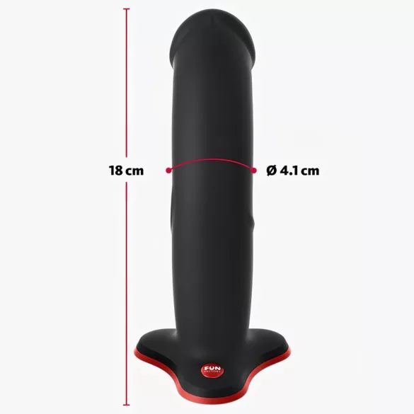 Fun Factory The Boss Stub - suction cup dildo (black)