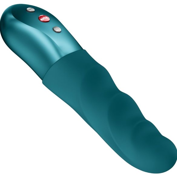 Fun Factory Stronic Petite - ribbed vibrator (green)