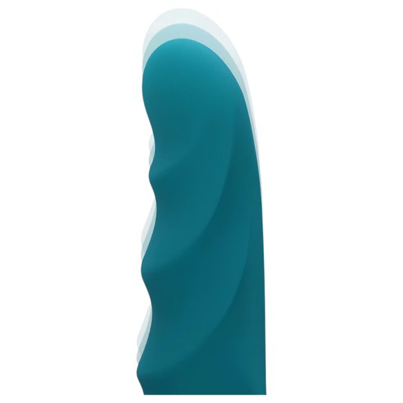 Fun Factory Stronic Petite - ribbed vibrator (green)