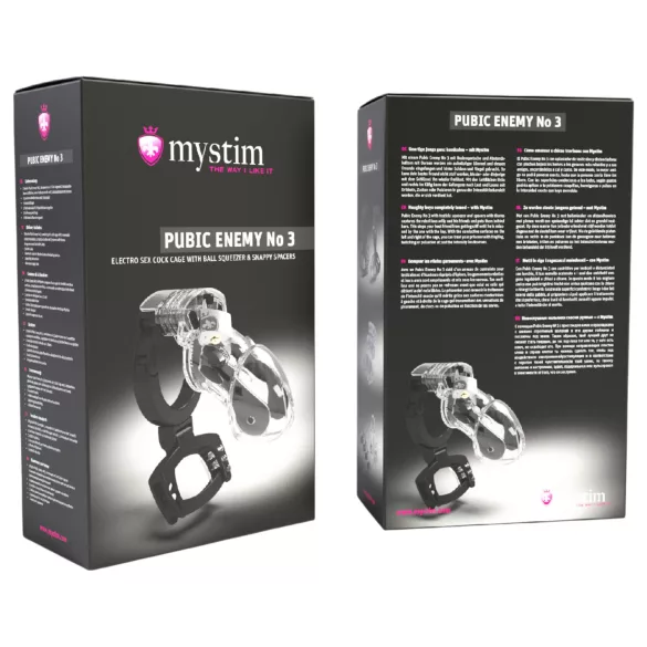 Mystim Public Enemy No. 3 - electro penis cage