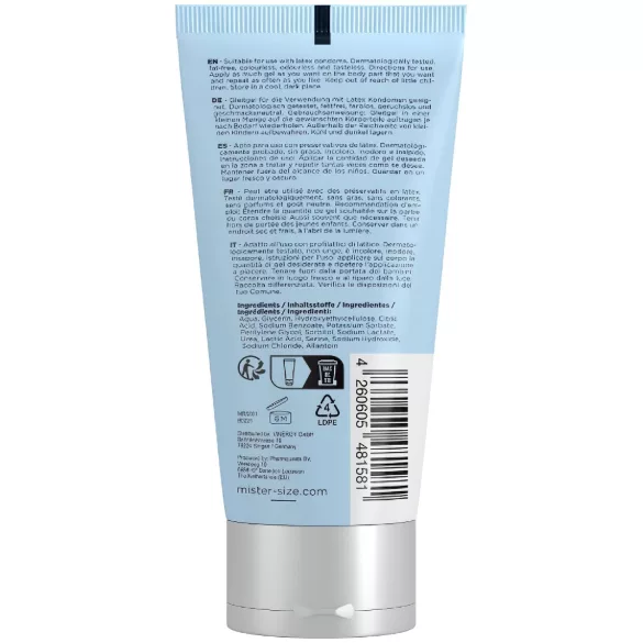 Mister Size Bio - water-based organic lubricant (100 ml)