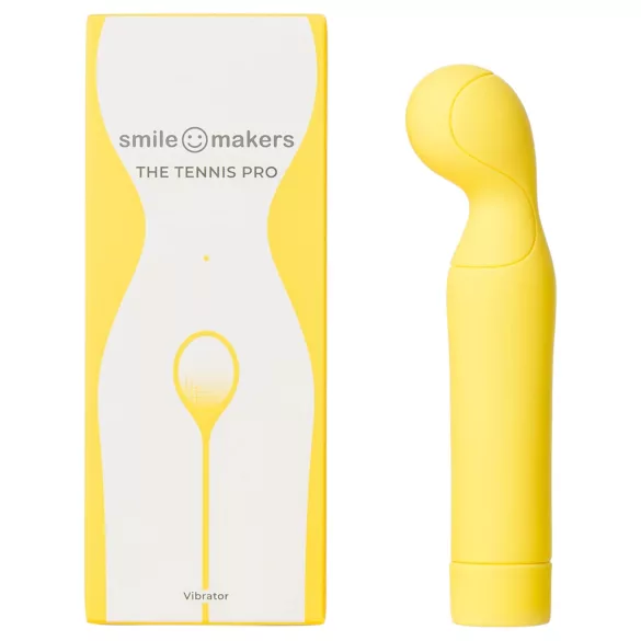 Smile Makers The Tennis Pro - yellow G-spot vibrator