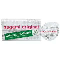 Sagami Original 0.02 - condoms - 55 mm (12 pcs)