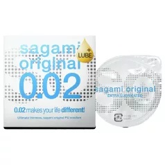 Sagami Original 0.02 - Ultra-Lubricated Condom - 55mm (1pc)
