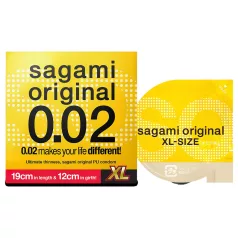 Sagami Original 0.02 XL - Condom - 61mm (1pc)