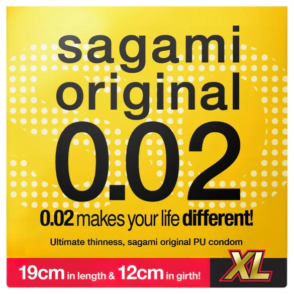 Sagami Original 0.02 XL - Condom - 61mm (1pc)