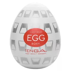 TENGA Egg Boxy - Egg-Shaped Personal Massager (1pc)