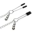 Fifty Shades of Grey - Silver Nipple Clamps with Collar