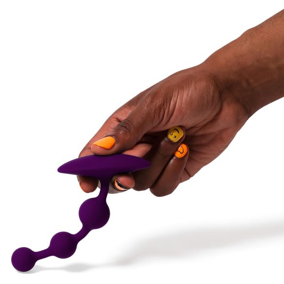 ROMP Amp - Beaded Anal Dildo (Purple)