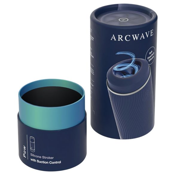 Arcwave Pow - Manual Suction Stroker (Blue)